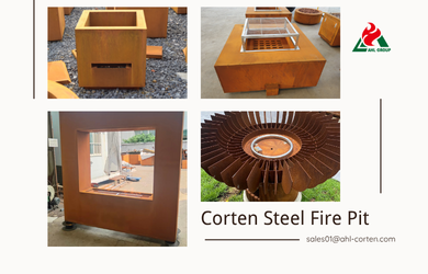 Corten Steel Fire Pit